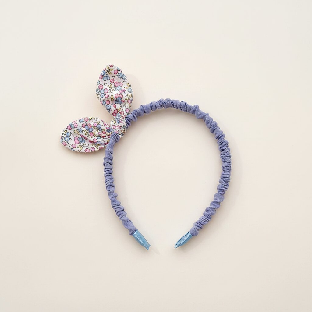 Bandeau Fille Nœud Papillon – Serre‑Tête enfant Fleurs & Couleurs - Choupinoo
