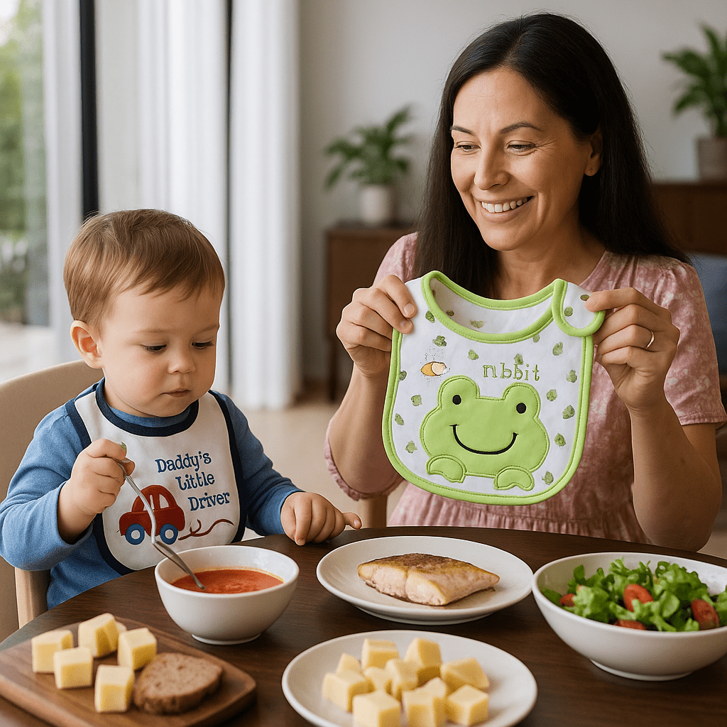 Bavoir bébé coton pour fille et garçon - Lot de 3 - Choupinoo