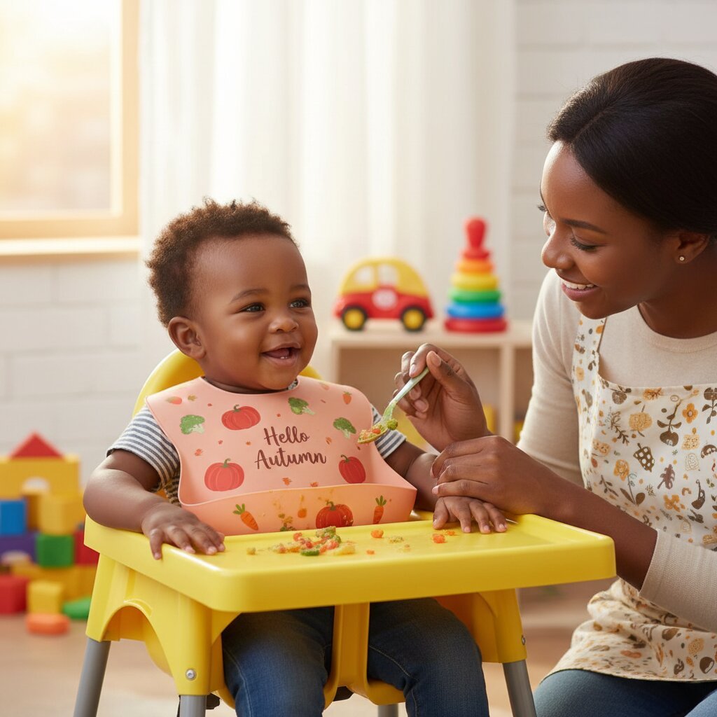 Bavoir Bébé Silicone Imperméable — Motifs Animaux, Facile à Nettoyer | Choupinoo - Choupinoo