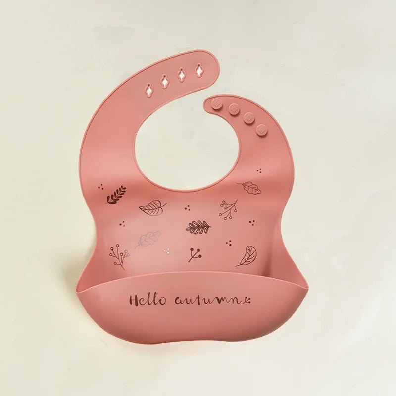 Bavoir Bébé Silicone Imperméable — Motifs Animaux, Facile à Nettoyer | Choupinoo - Choupinoo