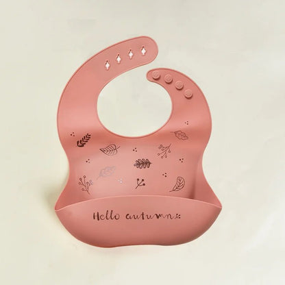 Bavoir Bébé Silicone Imperméable — Motifs Animaux, Facile à Nettoyer | Choupinoo - Choupinoo