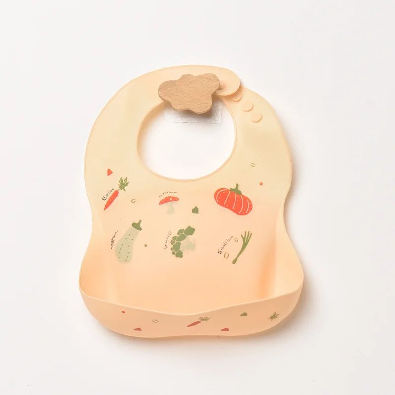 Bavoir Bébé Silicone Imperméable — Motifs Animaux, Facile à Nettoyer | Choupinoo - Choupinoo