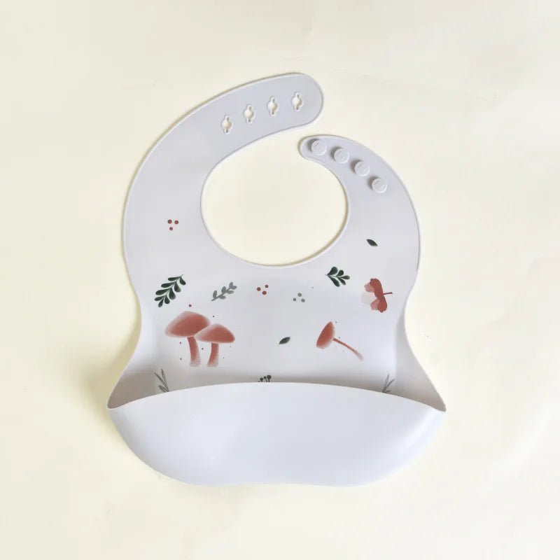 Bavoir Bébé Silicone Imperméable — Motifs Animaux, Facile à Nettoyer | Choupinoo - Choupinoo