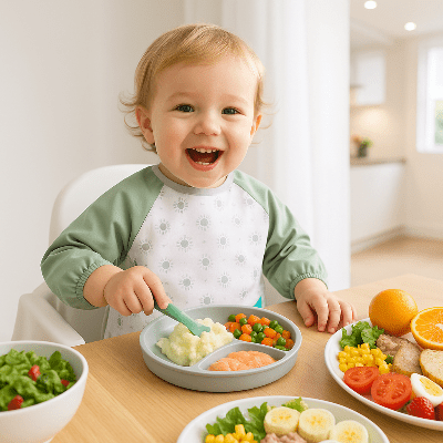 Bavoir tablier alimentation et activité - Choupinoo