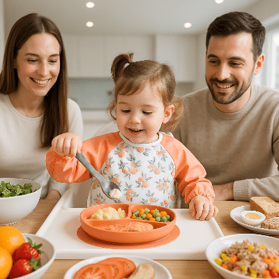 Bavoir tablier alimentation et activité - Choupinoo
