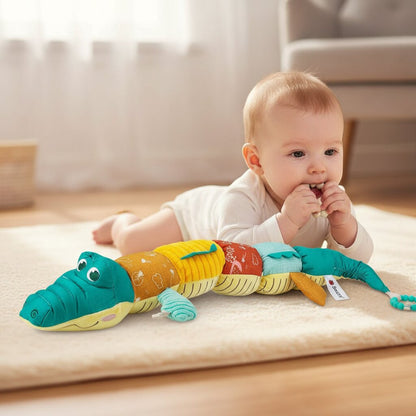 Doudou Bébé Multi-Sensations avec Anneau de Dentition — 5 Animaux