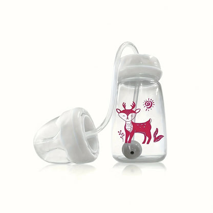 Biberon d'autonomie bebe rose