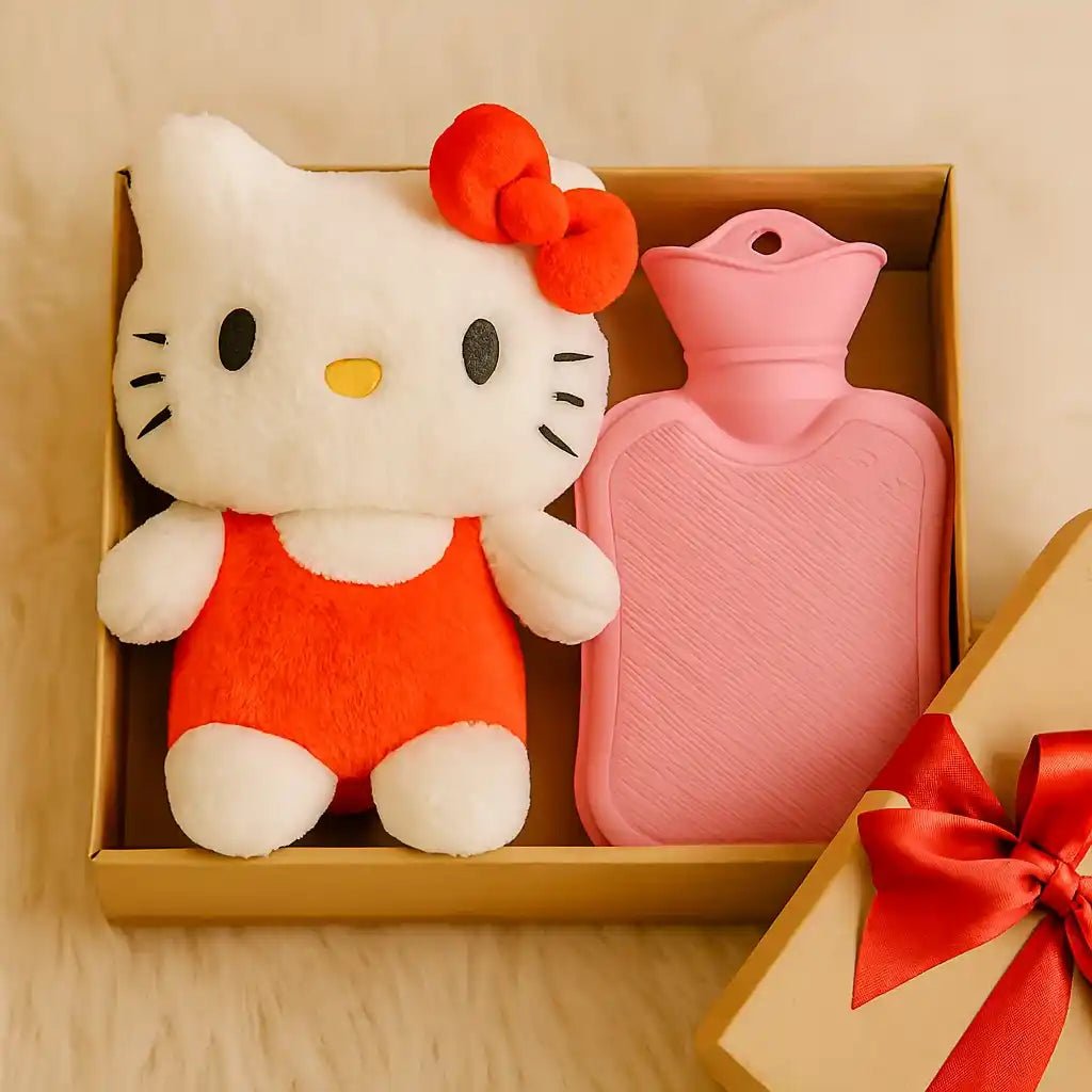 Bouillotte peluche Hello Kitty - Choupinoo