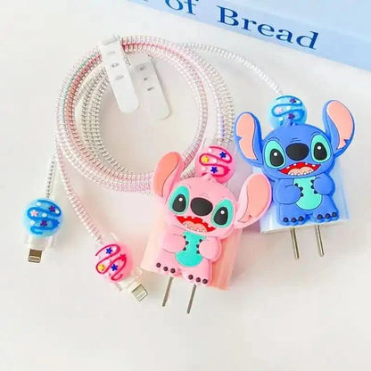 Câble iPhone/iPad Lilo & Stitch - Charge rapide 18W/20W Disney - Choupinoo