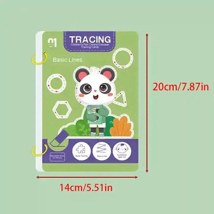 Cahier d'exercice réutilisable pour enfant - Choupinoo