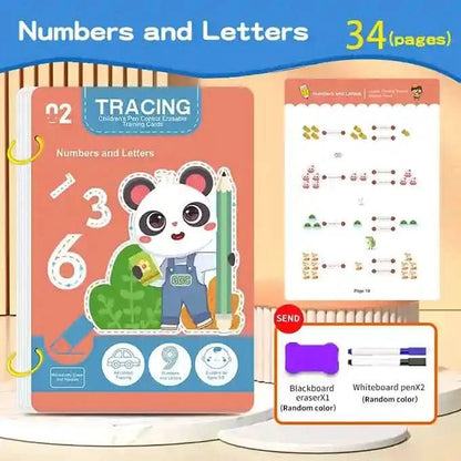 Cahier d'exercice réutilisable pour enfant - Choupinoo