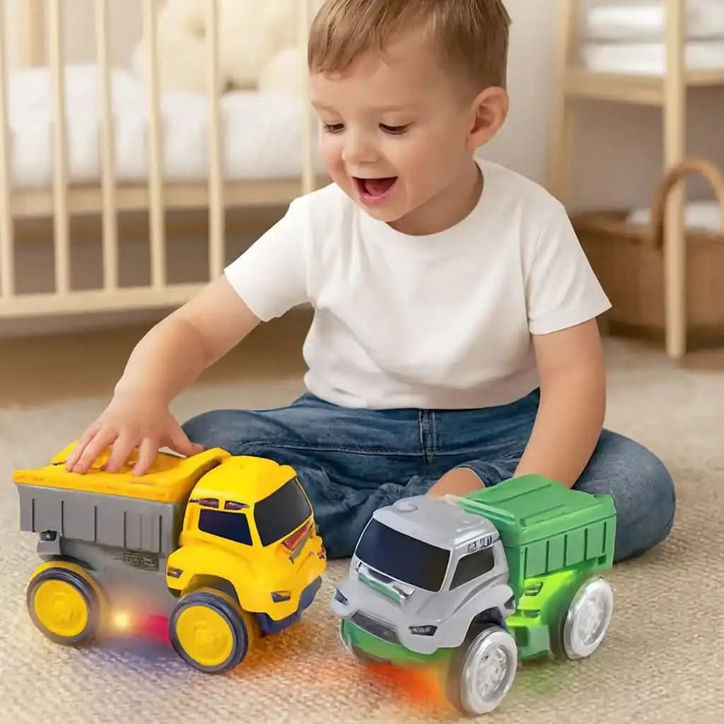 Camion électrique LED – idéal pour circuits modulables dès 3 ans - Choupinoo