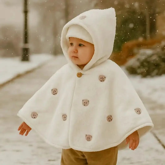 Cape bébé hiver douce - Choupinoo