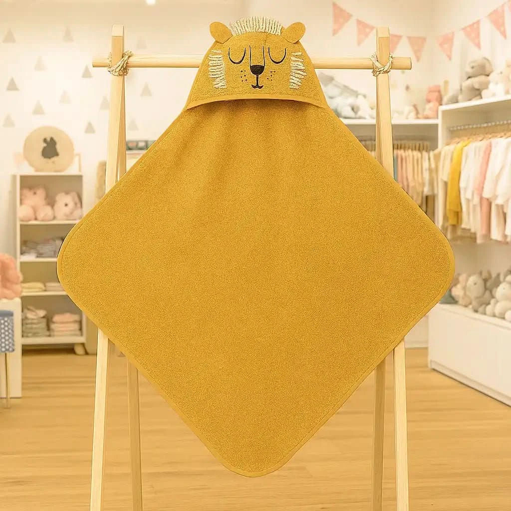 Cape de bain absorbante pour bebe garçon et fille - Choupinoo