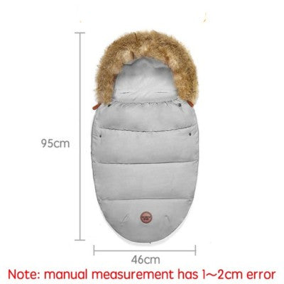 Taille de la chancelière poussette universelle