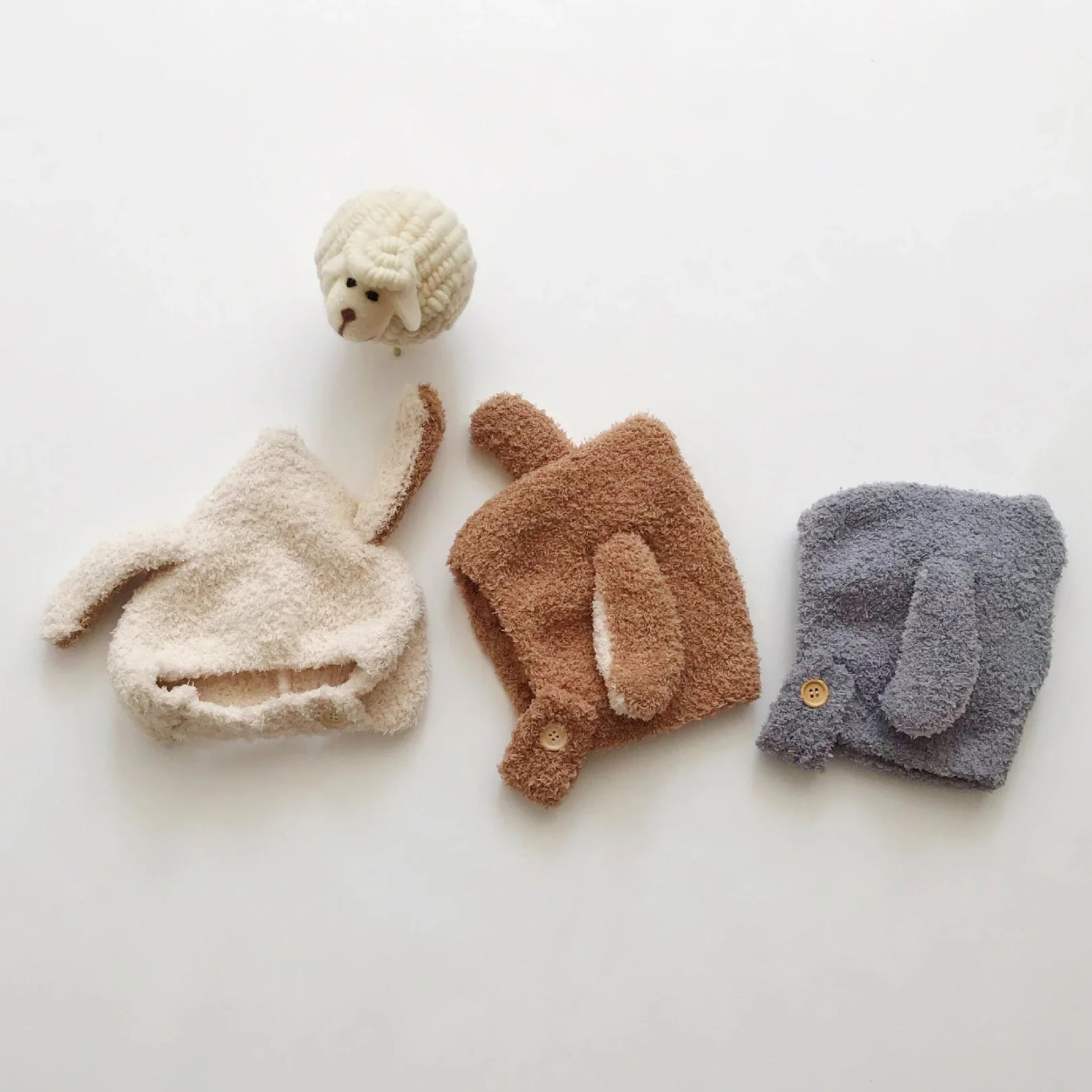 Chapeau bébé chaud avec oreille pour hiver - Choupinoo