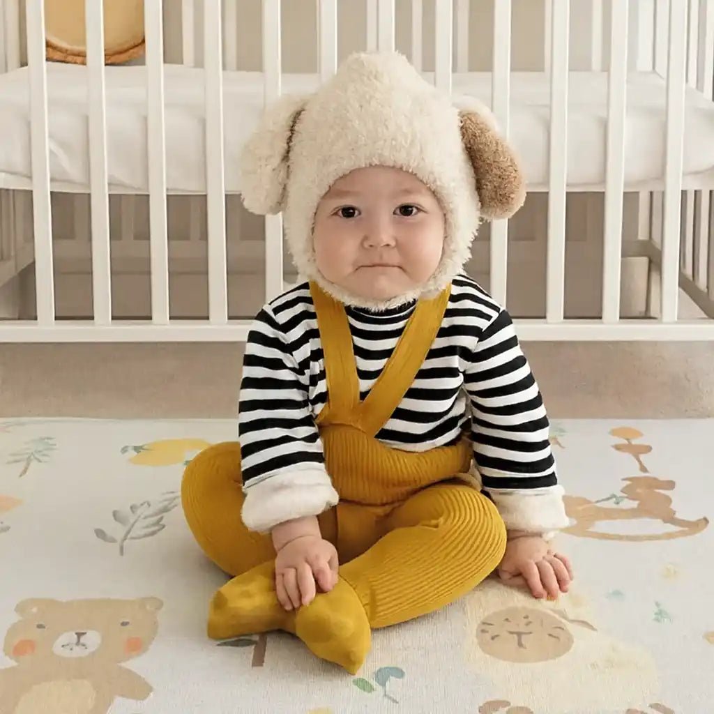 Chapeau bébé chaud avec oreille pour hiver - Choupinoo