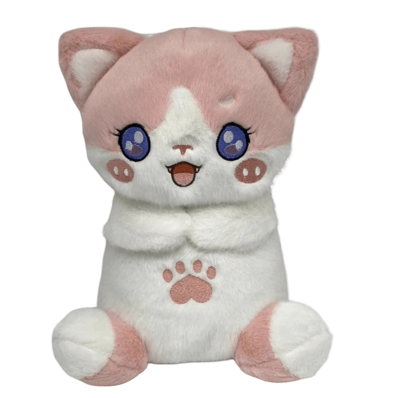 Chat Respirant – Peluche Anti - Stress Bébé avec Veilleuse - Choupinoo