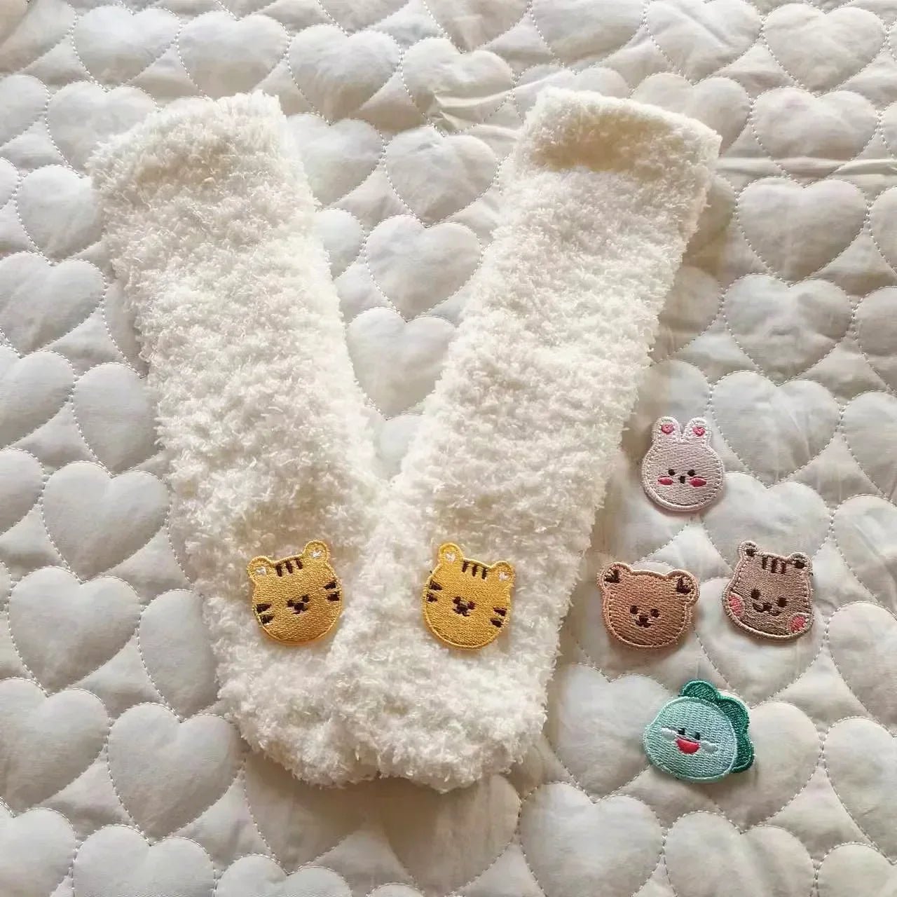Chaussettes longues d’hiver en molleton pour bébé - Choupinoo