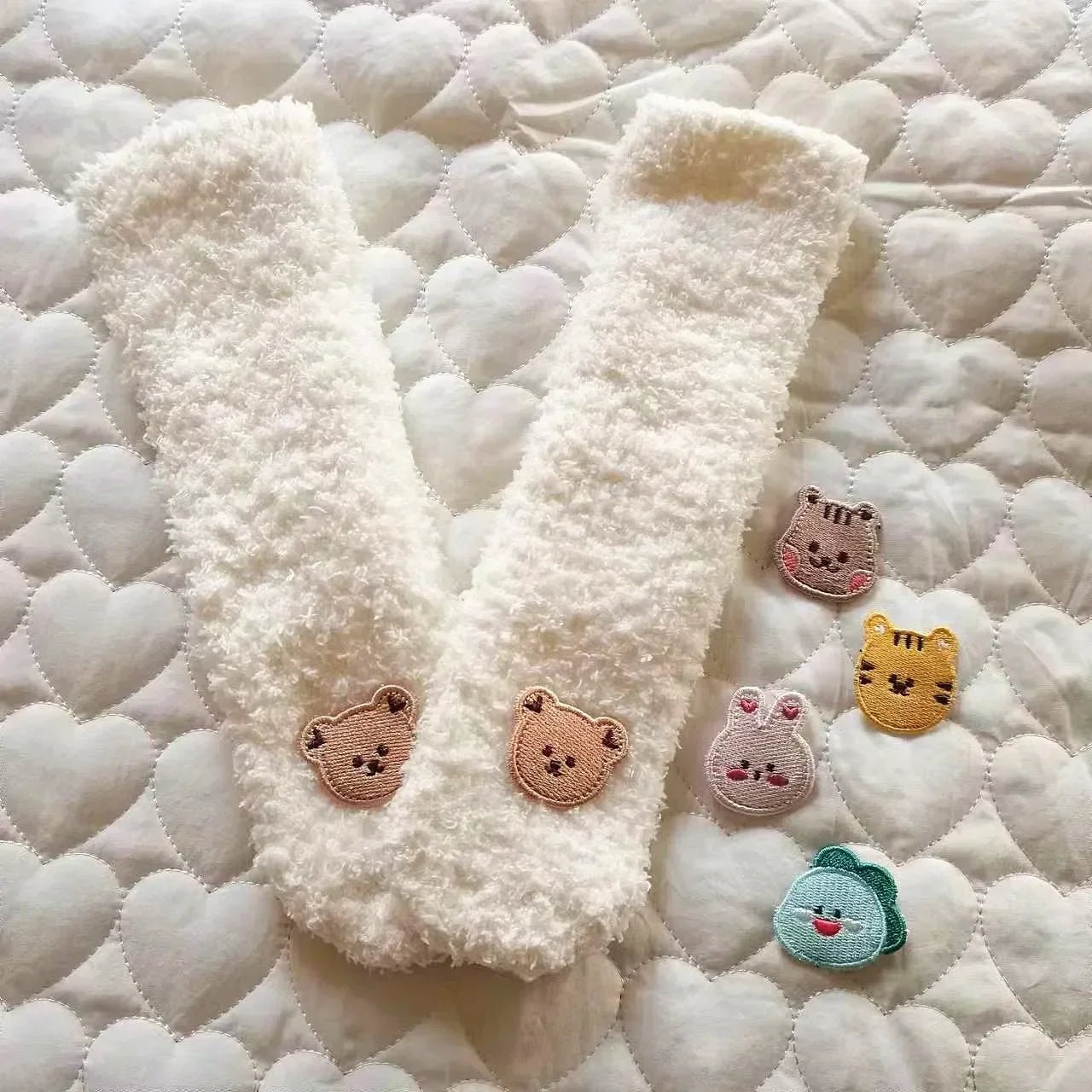 Chaussettes longues d’hiver en molleton pour bébé - Choupinoo