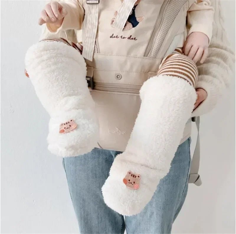 Chaussettes longues d’hiver en molleton pour bébé - Choupinoo