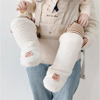 Chaussettes longues d’hiver en molleton pour bébé - Choupinoo