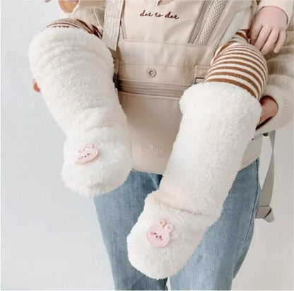 Chaussettes longues d’hiver en molleton pour bébé - Choupinoo