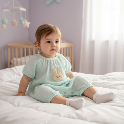 Combinaison Bébé Été Coton – Body Manches Courtes 0 - 2 ans | Choupinoo - Choupinoo