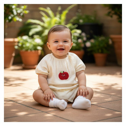 Combinaison Bébé Été Coton – Body Manches Courtes 0 - 2 ans | Choupinoo - Choupinoo