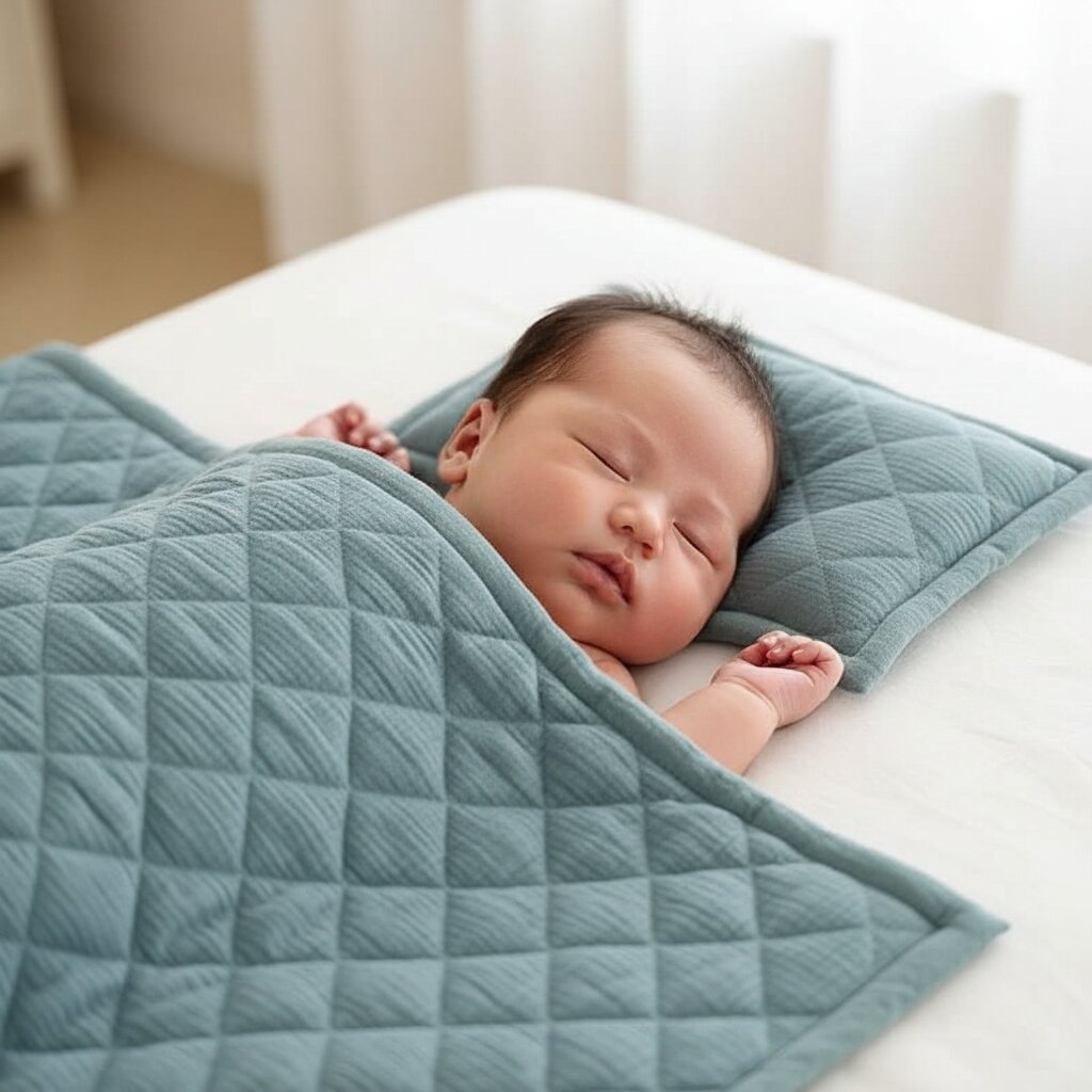 Couette Bébé en Double Gaze de Coton 100 × 125 cm - Choupinoo