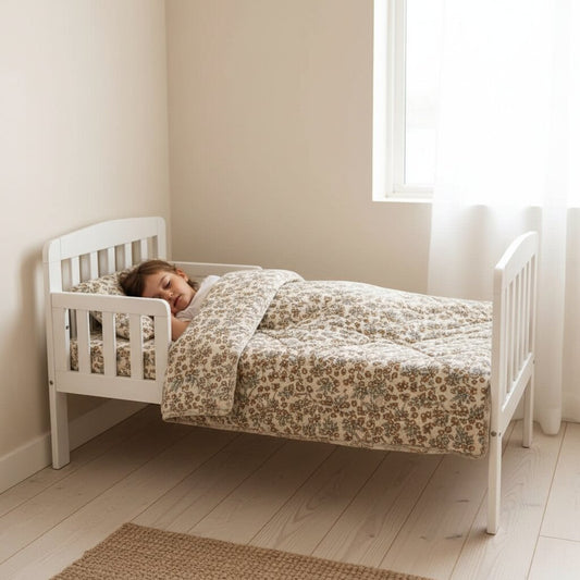 Couette Enfant 85 x 100 cm - Rembourrage Coton et Soie - Choupinoo