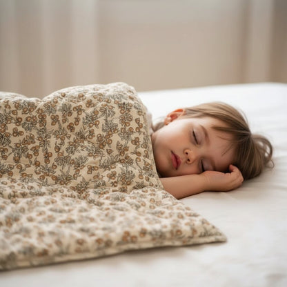Couette Enfant 85 x 100 cm - Rembourrage Coton et Soie - Choupinoo