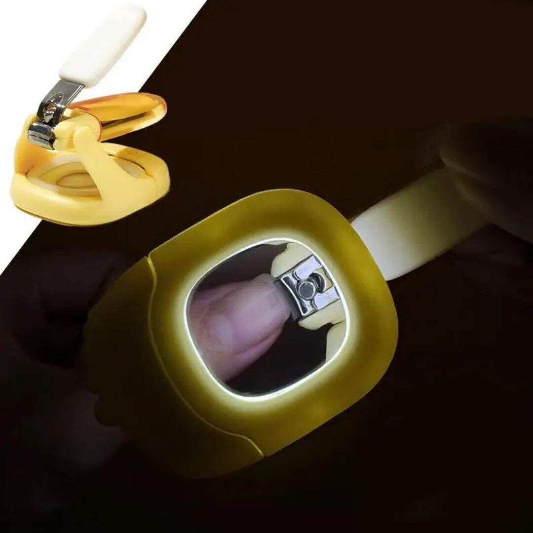 Coupe ongle bebe avec vision nocturne et loupe de grossissement - Choupinoo