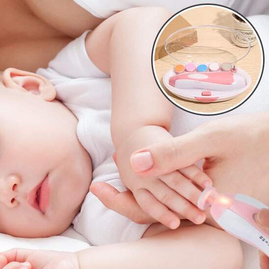 Coupe ongle pour bebe LED pour des soins sans stress - Choupinoo