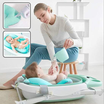 Coussin baignoire bebe universel réglable pliable transportable - Choupinoo
