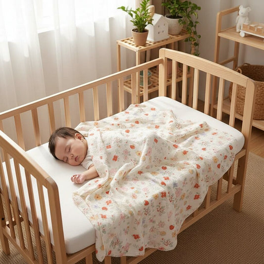Couverture Bébé en Mousseline 80x80 cm - Choupinoo