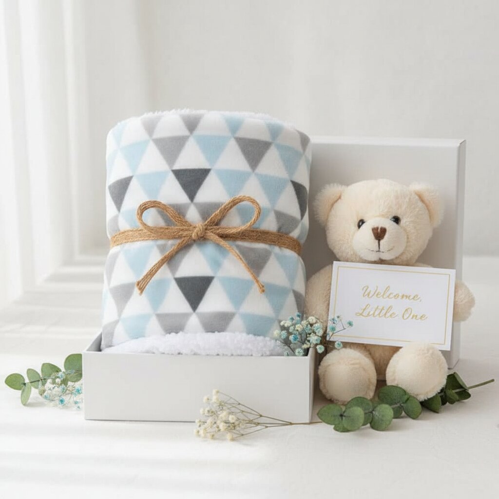 Couverture Bébé en Polaire – 76 × 102 cm - Choupinoo