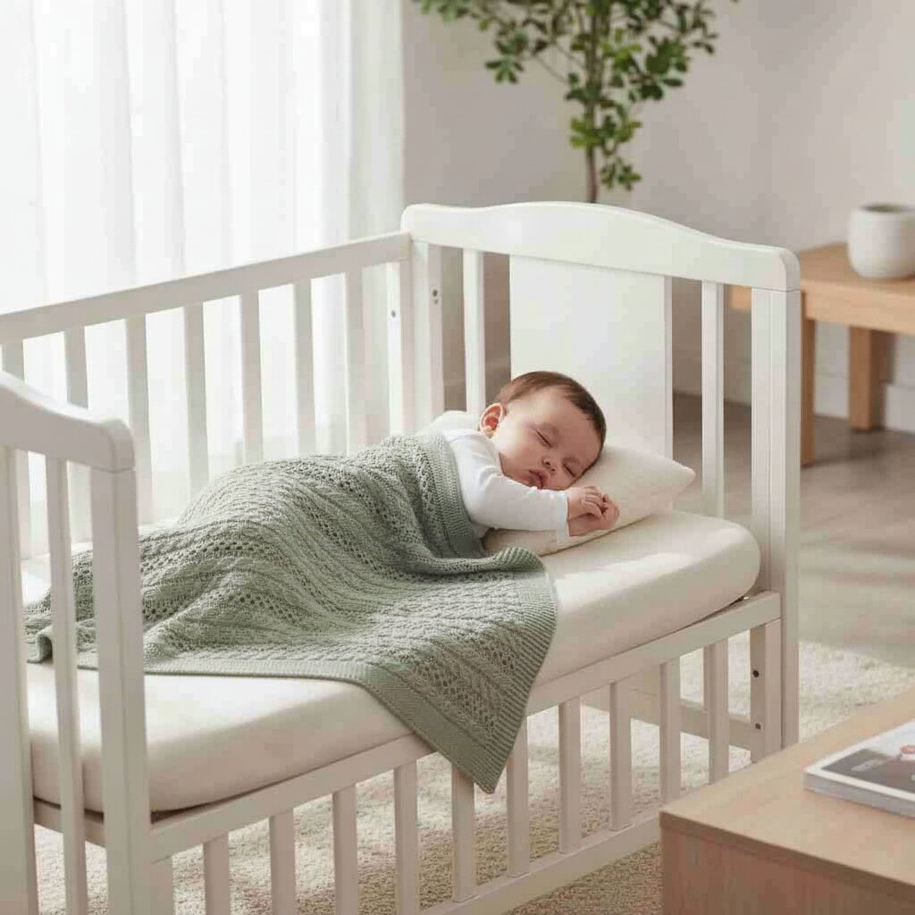 Couverture Bébé en Tricot Respirant - Choupinoo