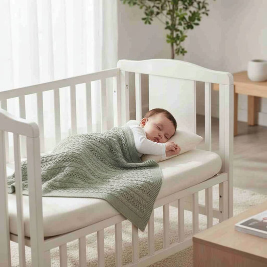 Couverture Bébé en Tricot Respirant - Choupinoo