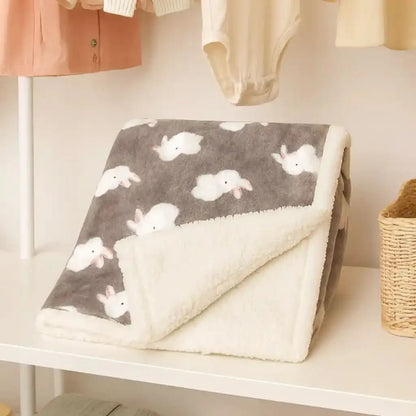 Couverture bebe hiver polaire 75x100 cm - Choupinoo