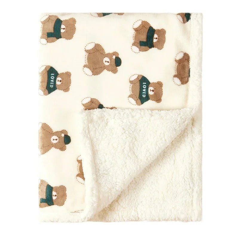 Couverture bebe hiver polaire 75x100 cm - Choupinoo