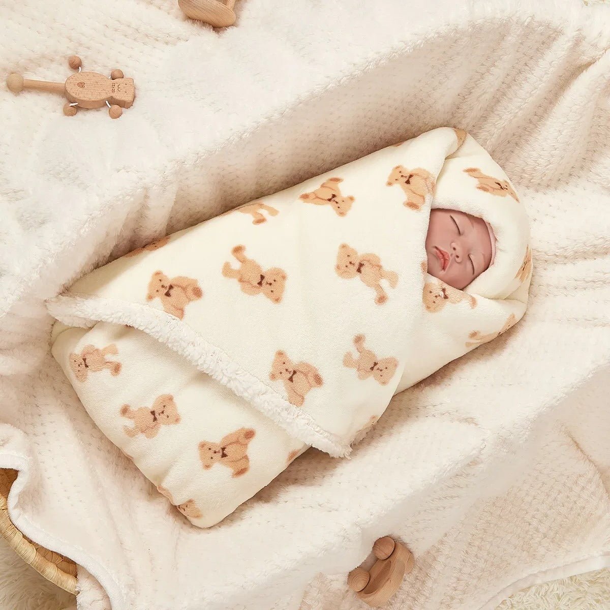 Couverture bebe hiver polaire 75x100 cm - Choupinoo