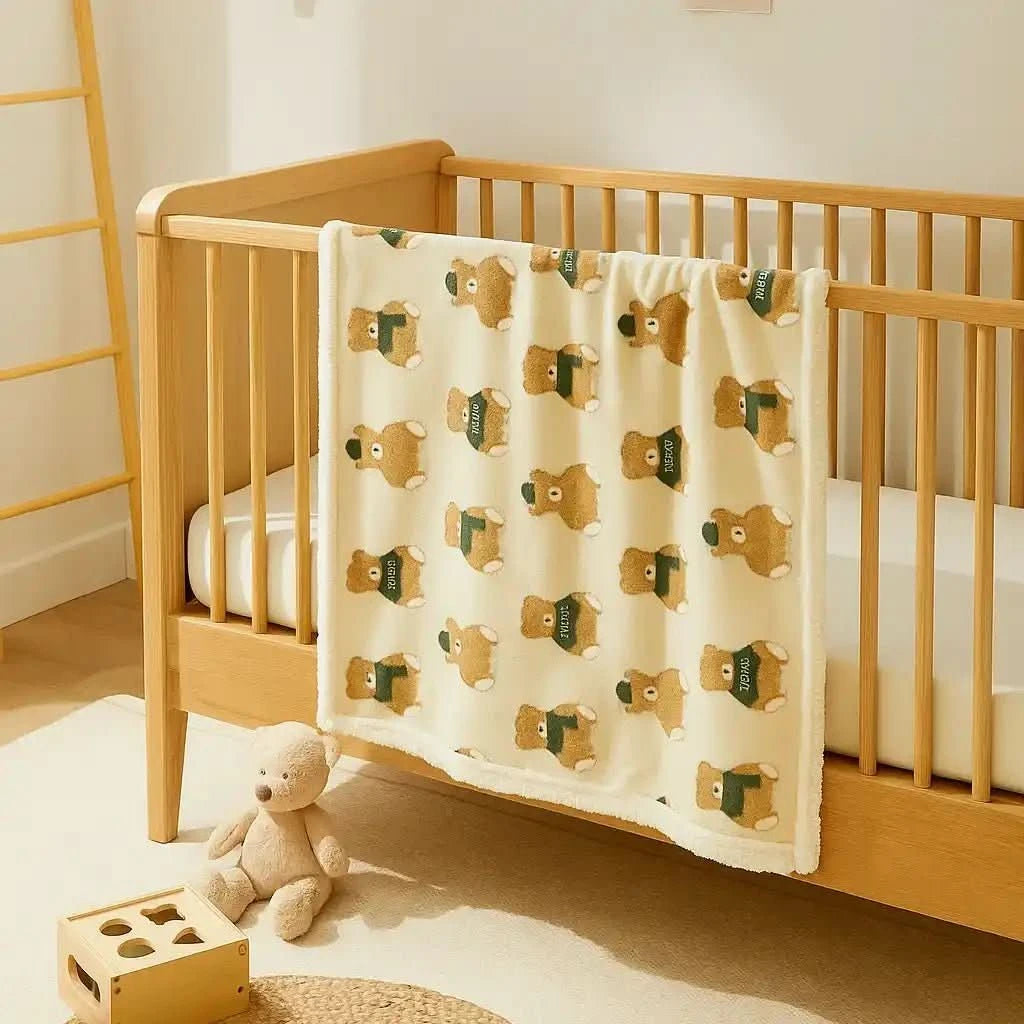 Couverture bebe hiver polaire 75x100 cm - Choupinoo