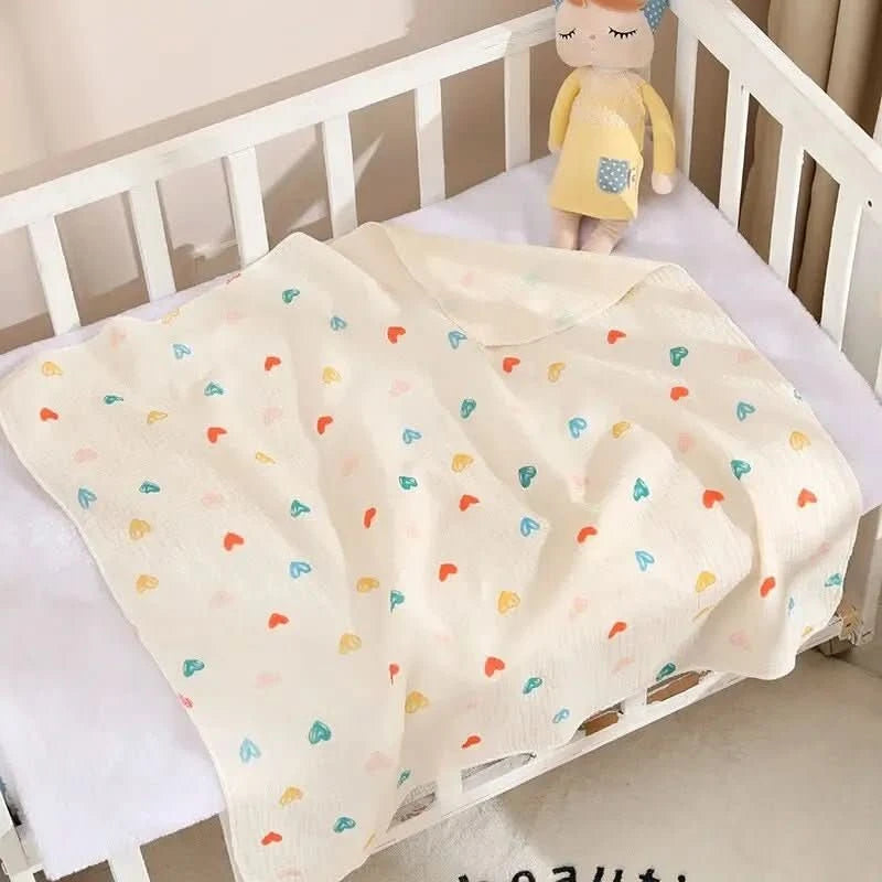 COUVERTURE BEBE | Mousseline 80x80 cm - Choupinoo