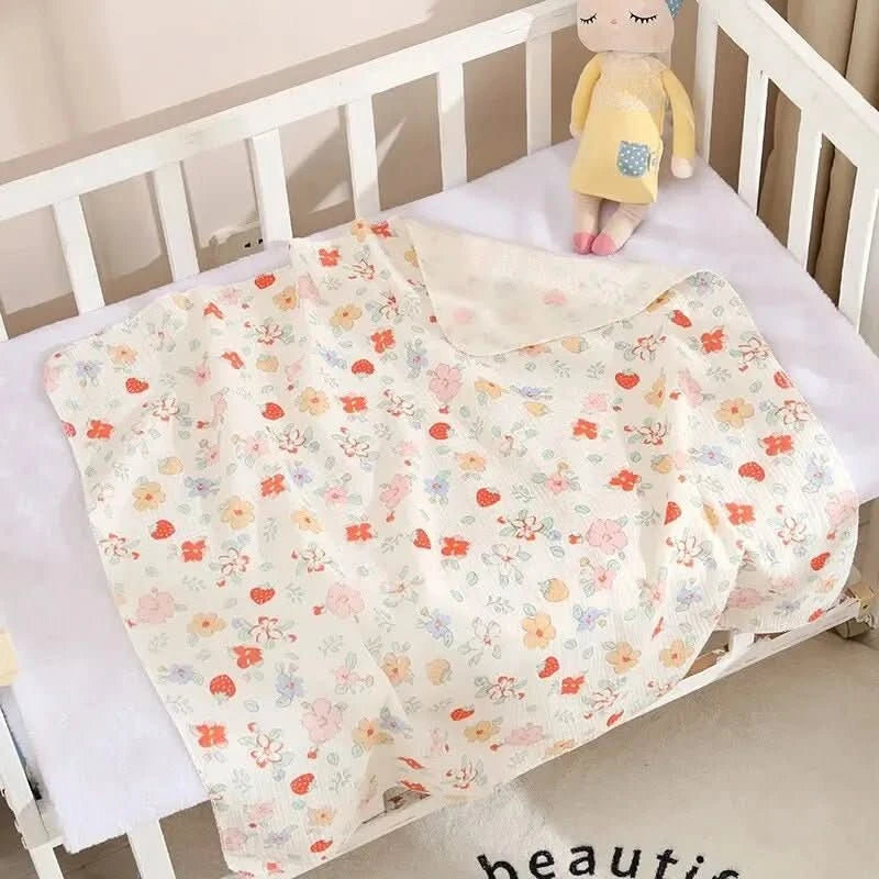 COUVERTURE BEBE | Mousseline 80x80 cm - Choupinoo