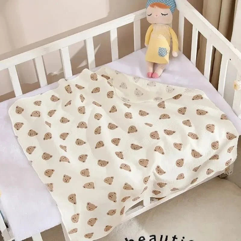 COUVERTURE BEBE | Mousseline 80x80 cm - Choupinoo
