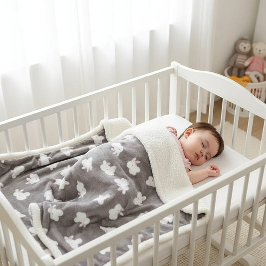 Couverture Bébé Polaire motif animaux - Choupinoo