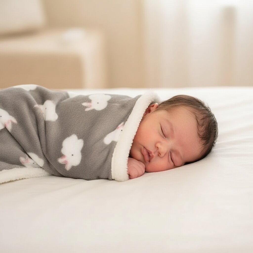 Couverture Bébé Polaire motif animaux - Choupinoo