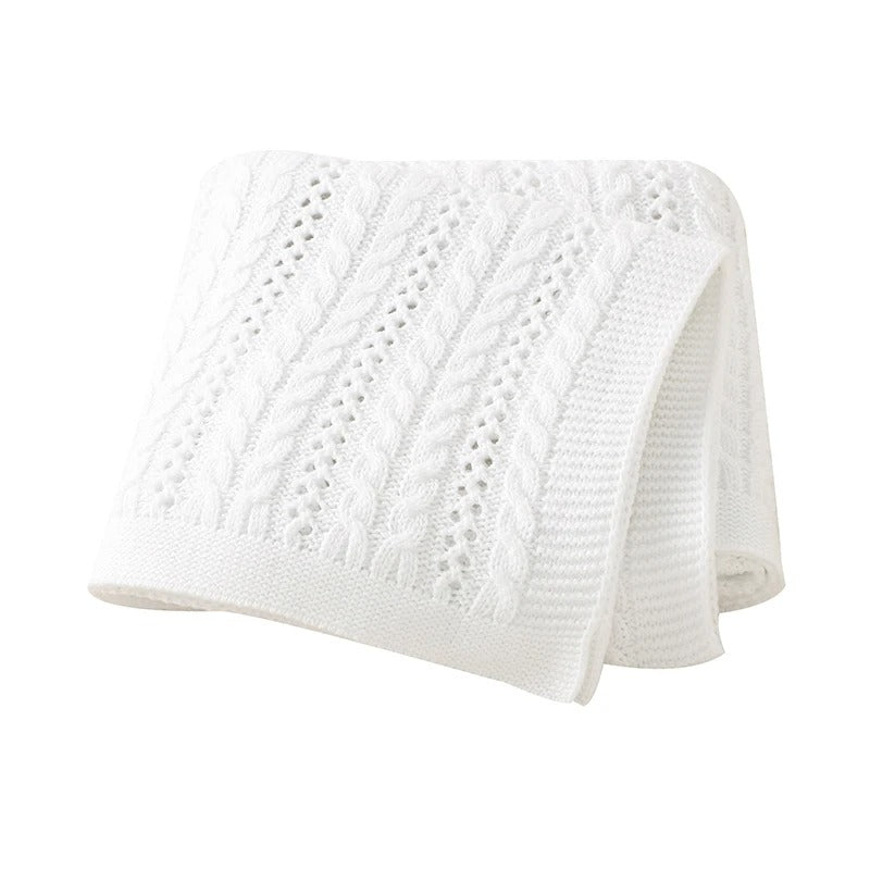 COUVERTURE BEBE TRICOT | 90x70cm - Choupinoo