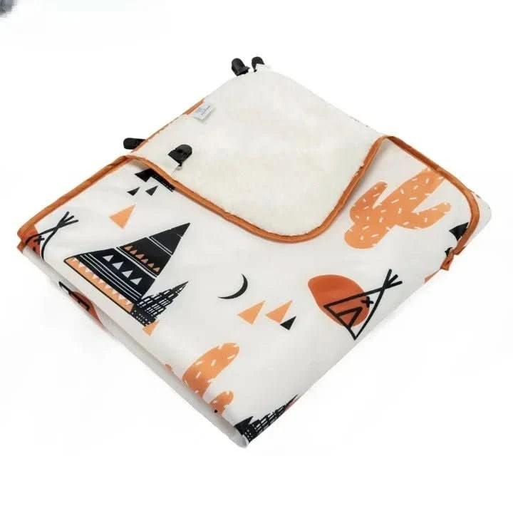 Couverture polaire d'hiver imperméable pour poussette - Choupinoo